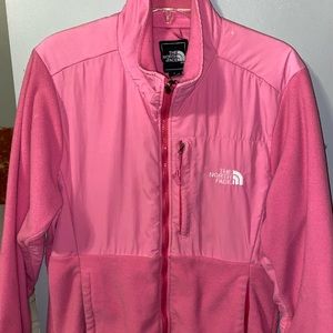 Pink north face